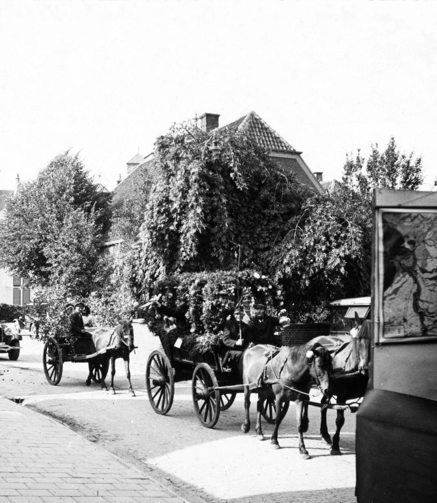 De bruilofswagen 1928 denekamp tramfeest