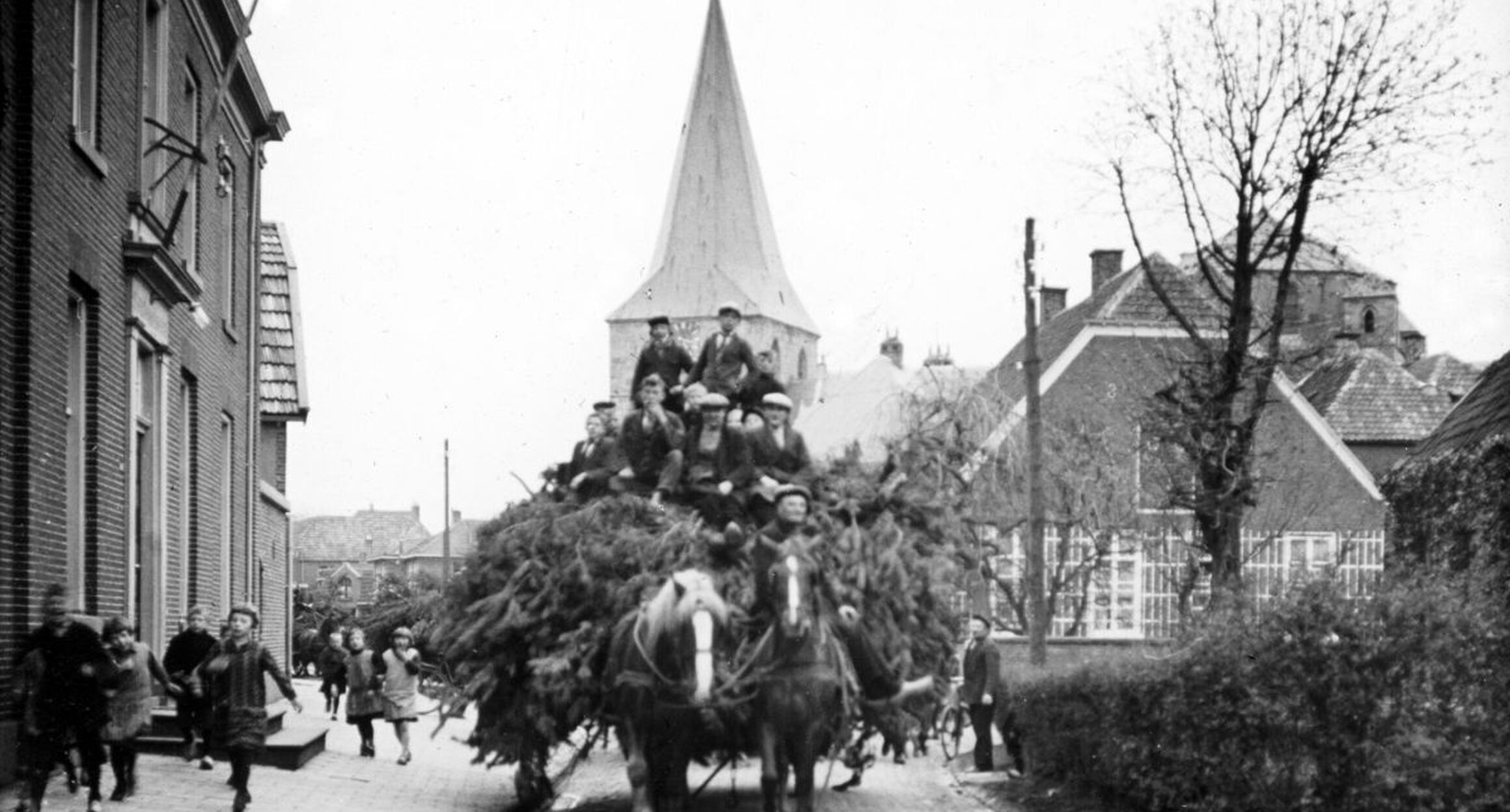 Paashout op weg naar de zandkuil